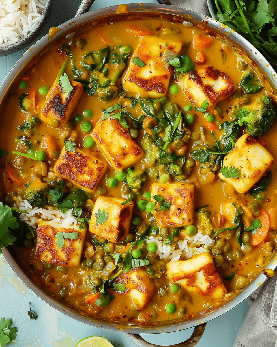 Halloumi Curry {30 Minute Meal}