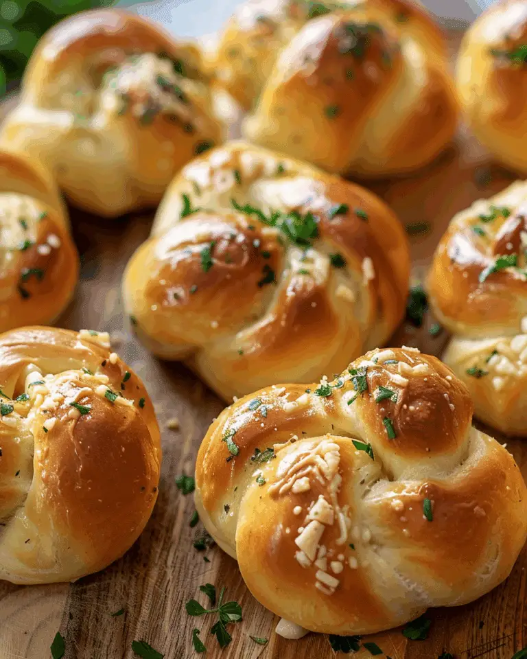Homemade Garlic Knots Recipe