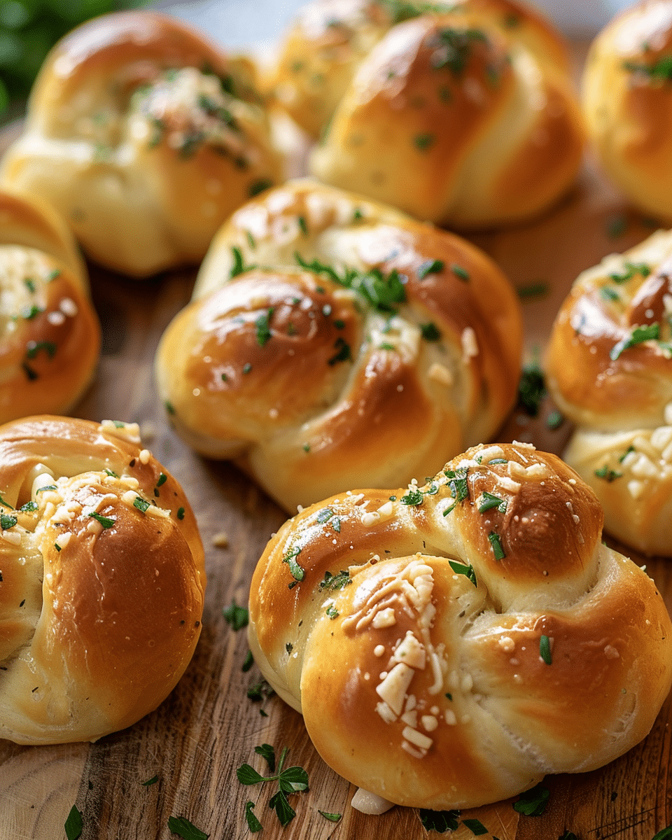 Homemade Garlic Knots Recipe