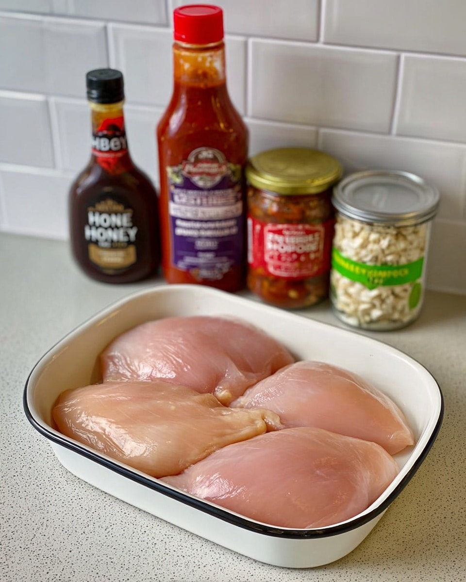 Honey Barbecue Pulled Chicken {Slow Cooker Recipe}