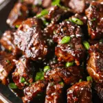 Honey Garlic Steak Bites