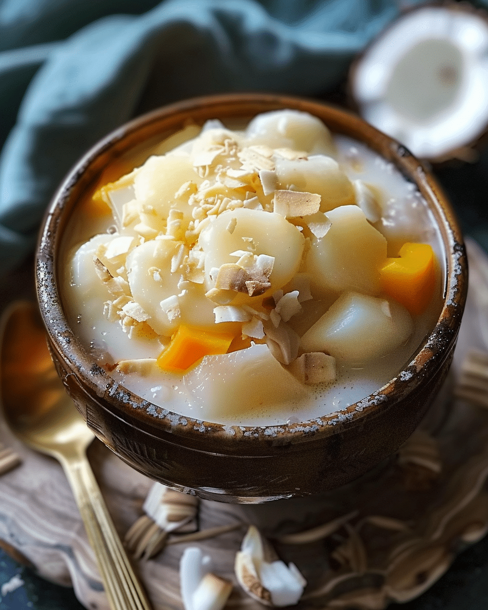 Irresistible Ginataang Bilo Bilo - Coconut Dessert Pudding Delight