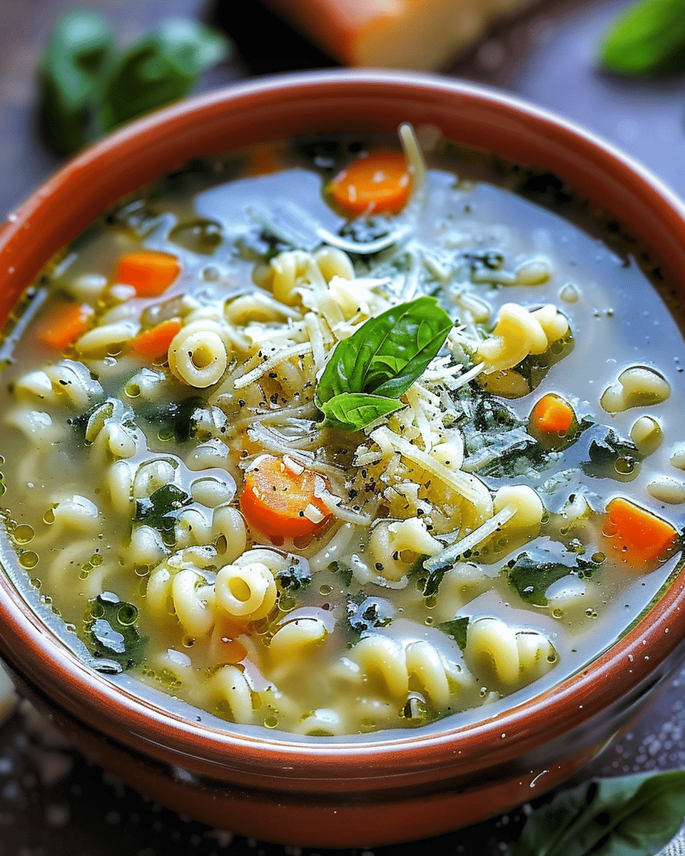Italian Pastina Soup