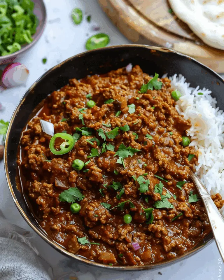 Keema Curry {Easy Beef Mince Recipe!}