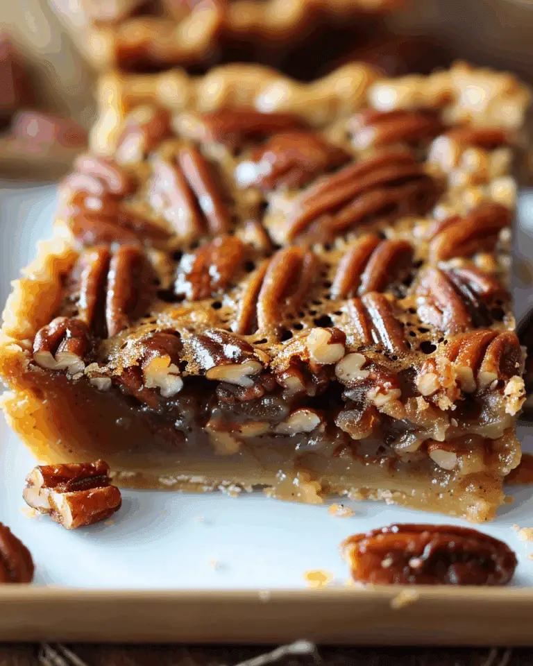 Lazy Girl Pecan Pie Bars