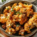 Moroccan Cauliflower with Tahini-Honey: 5-Ingredient Delight