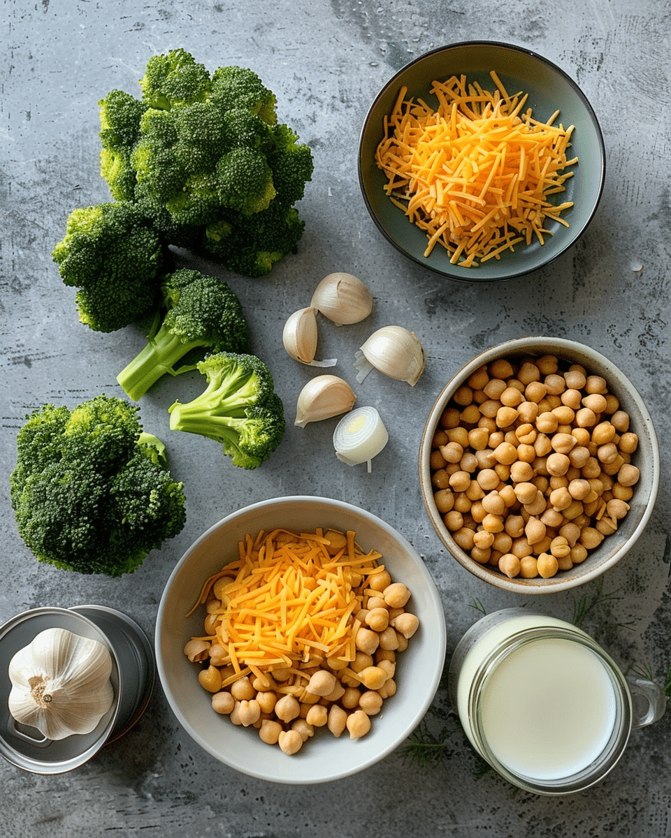 One Pan Chickpea Broccoli Rice Casserole Recipe