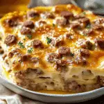 Pancake Sausage Casserole Recipe