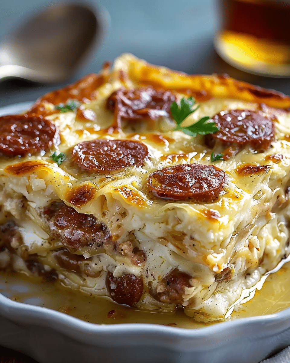 Pancake Sausage Casserole Recipe