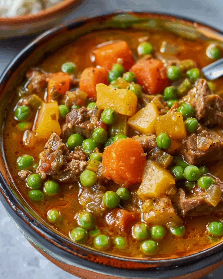 Etli Bezelye Yemeği – Pea Stew With Meat