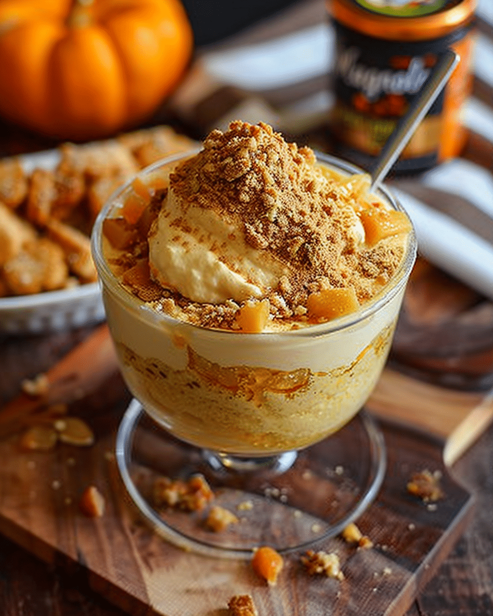 Pumpkin Pie "Magnolia" Protein Pudding