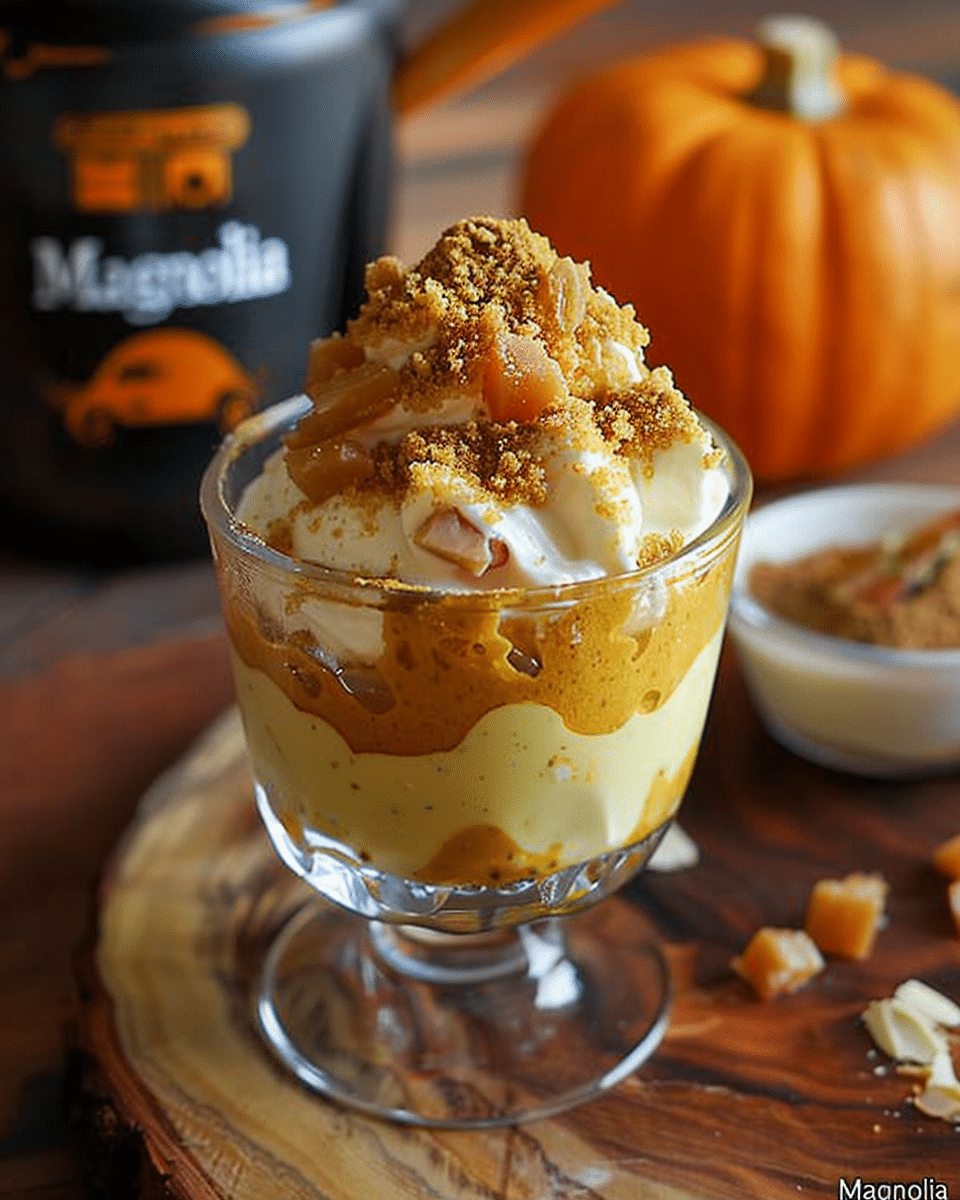 Pumpkin Pie "Magnolia" Protein Pudding