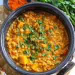 Red Lentil Dahl {Slow Cooker Fakeaways}