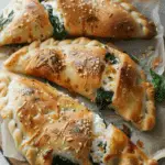 Ricotta and Spinach Calzones Recipe