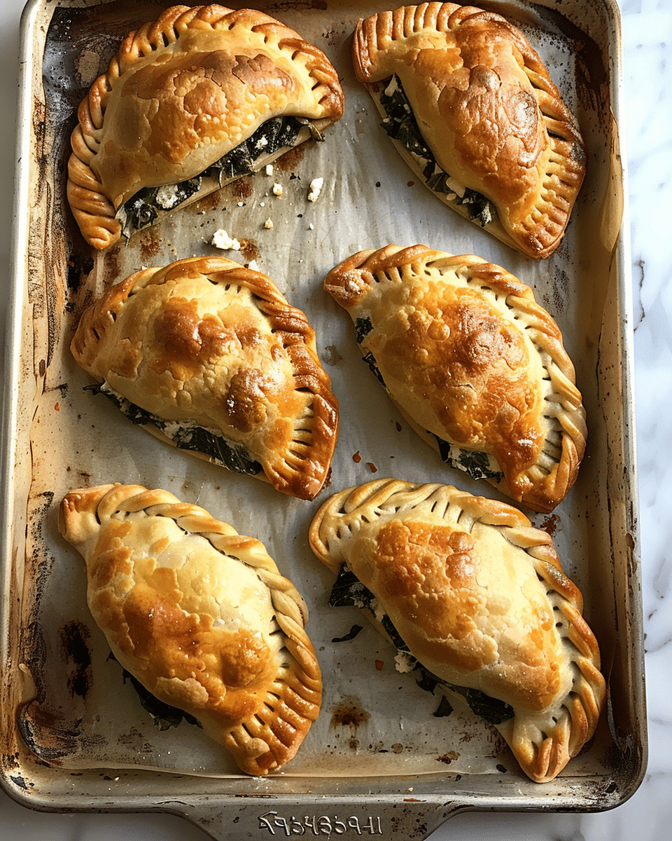 Ricotta and Spinach Calzones Recipe