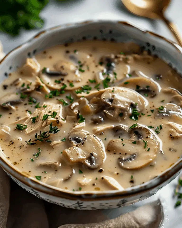 Rotisserie Chicken Mushroom Soup Recipe