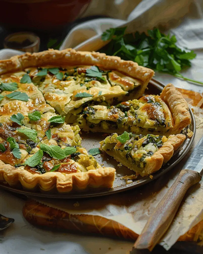 Samosa Tart (Open Faced)