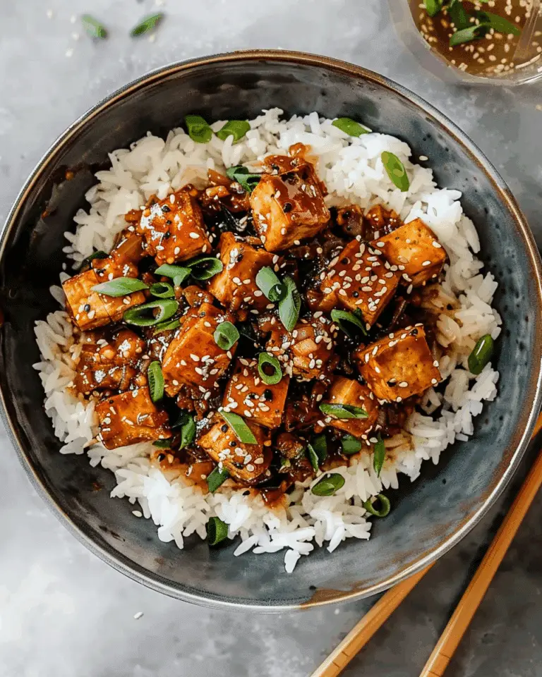 Savory Tofu Bulgogi: Quick & Easy Meatless Delight