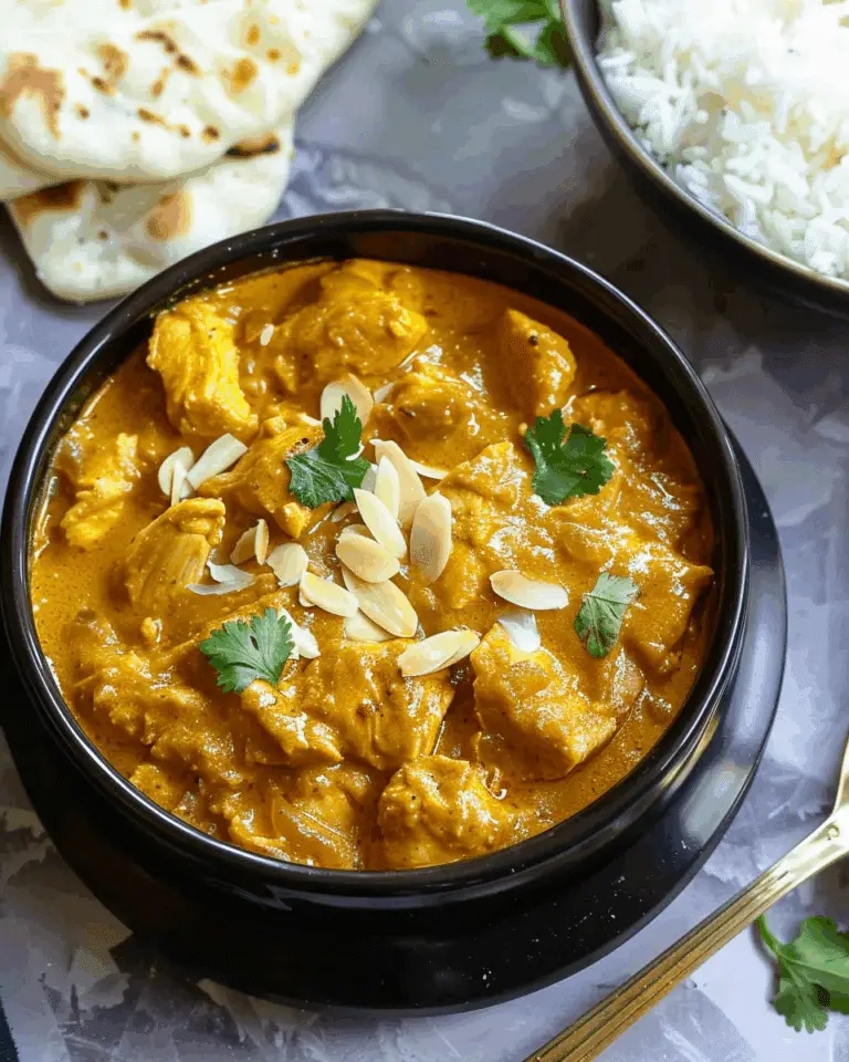 Slow Cooker Chicken Korma {Easy Recipe}