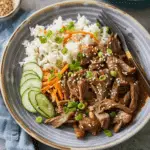 Slow Cooker Korean BBQ Style Beef