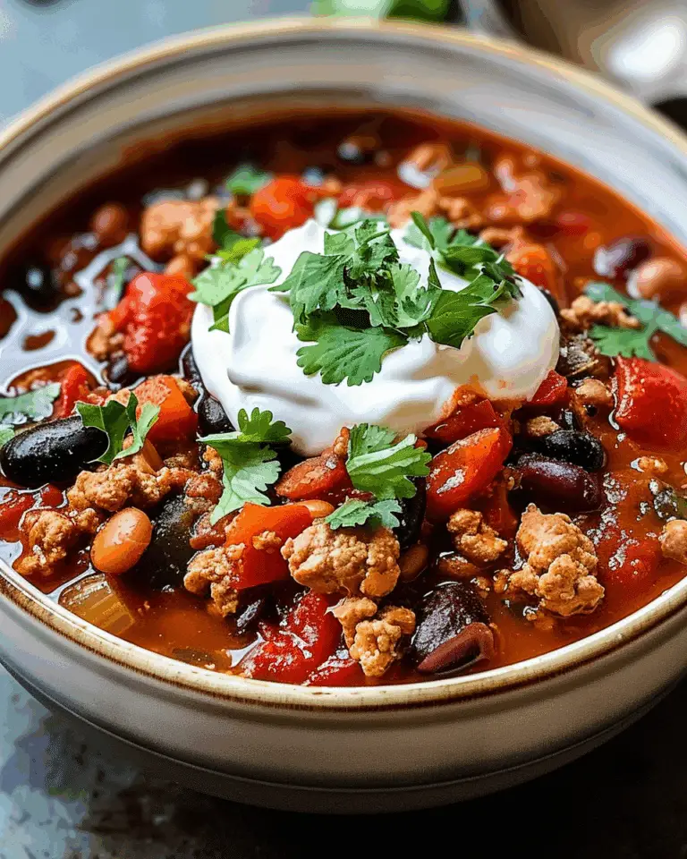Smoky Chipotle Turkey Chili