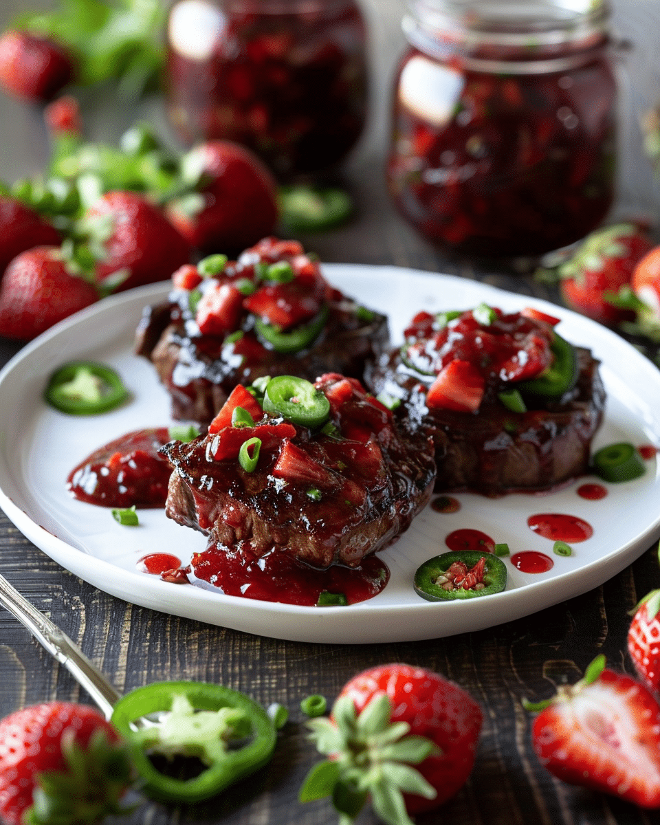 Strawberry BBQ Beef Recipe