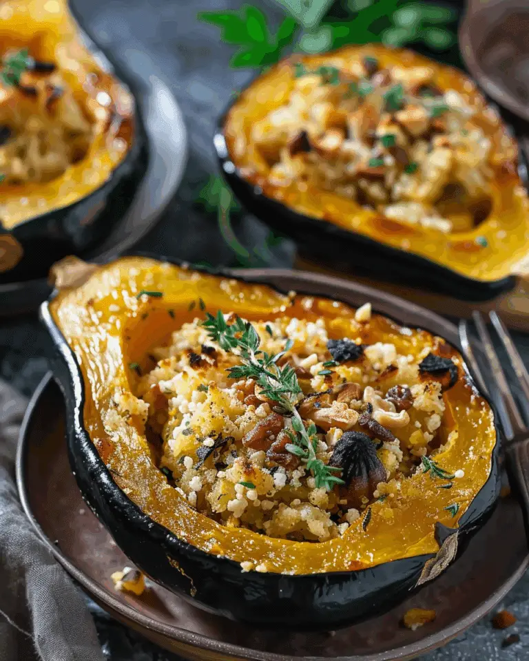 Stuffed Acorn Squash Recipe