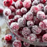 Sparkling Sugared Cranberries