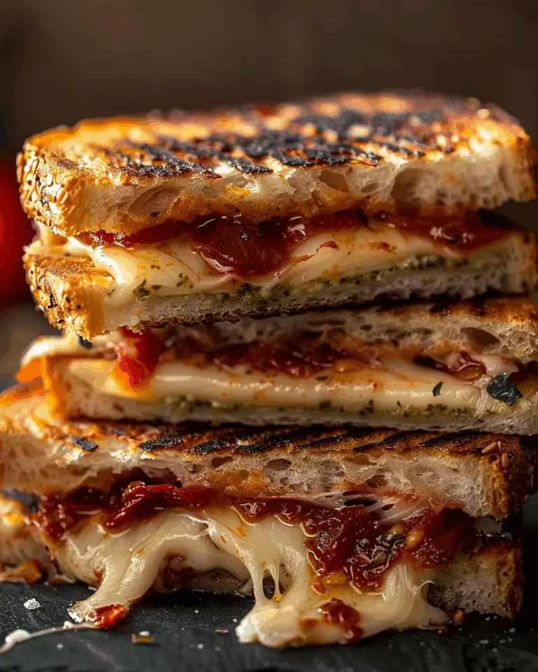 Sun-Dried Tomato Pesto Grilled Cheese Recipe