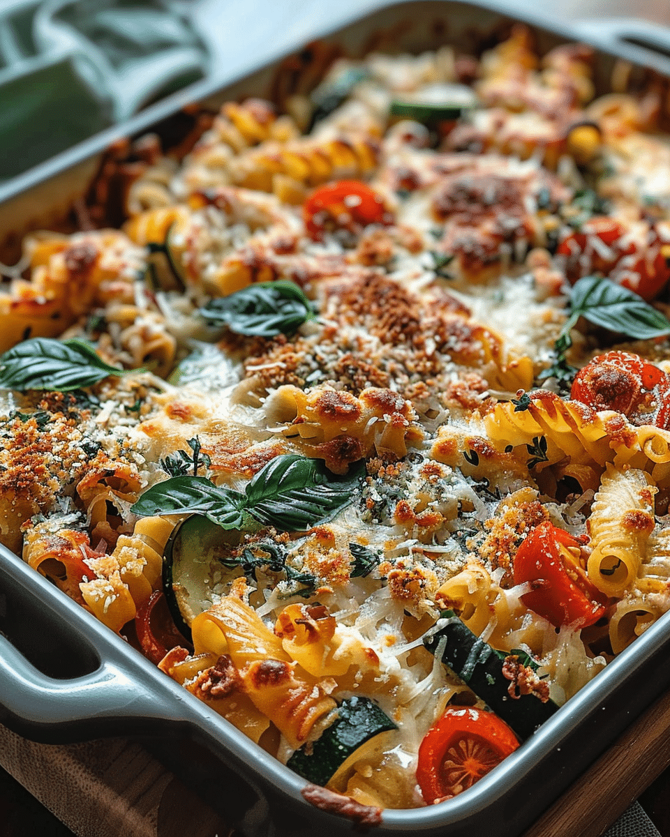 Easy Fresh Summer Recipes Pasta Bake
