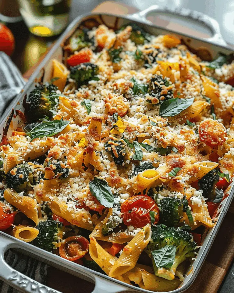Easy Fresh Summer Recipes Pasta Bake