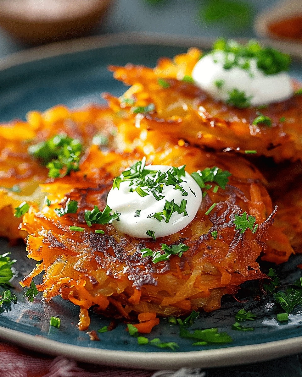 Crispy Sweet Potato Hash Browns