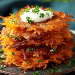 Crispy Sweet Potato Hash Browns