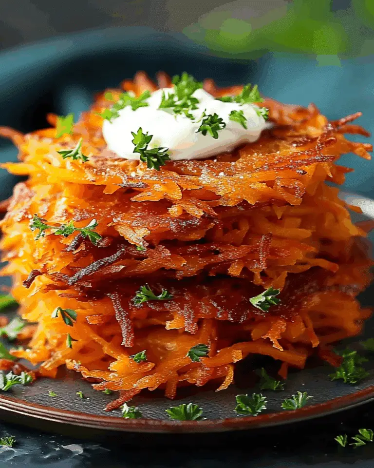 Crispy Sweet Potato Hash Browns