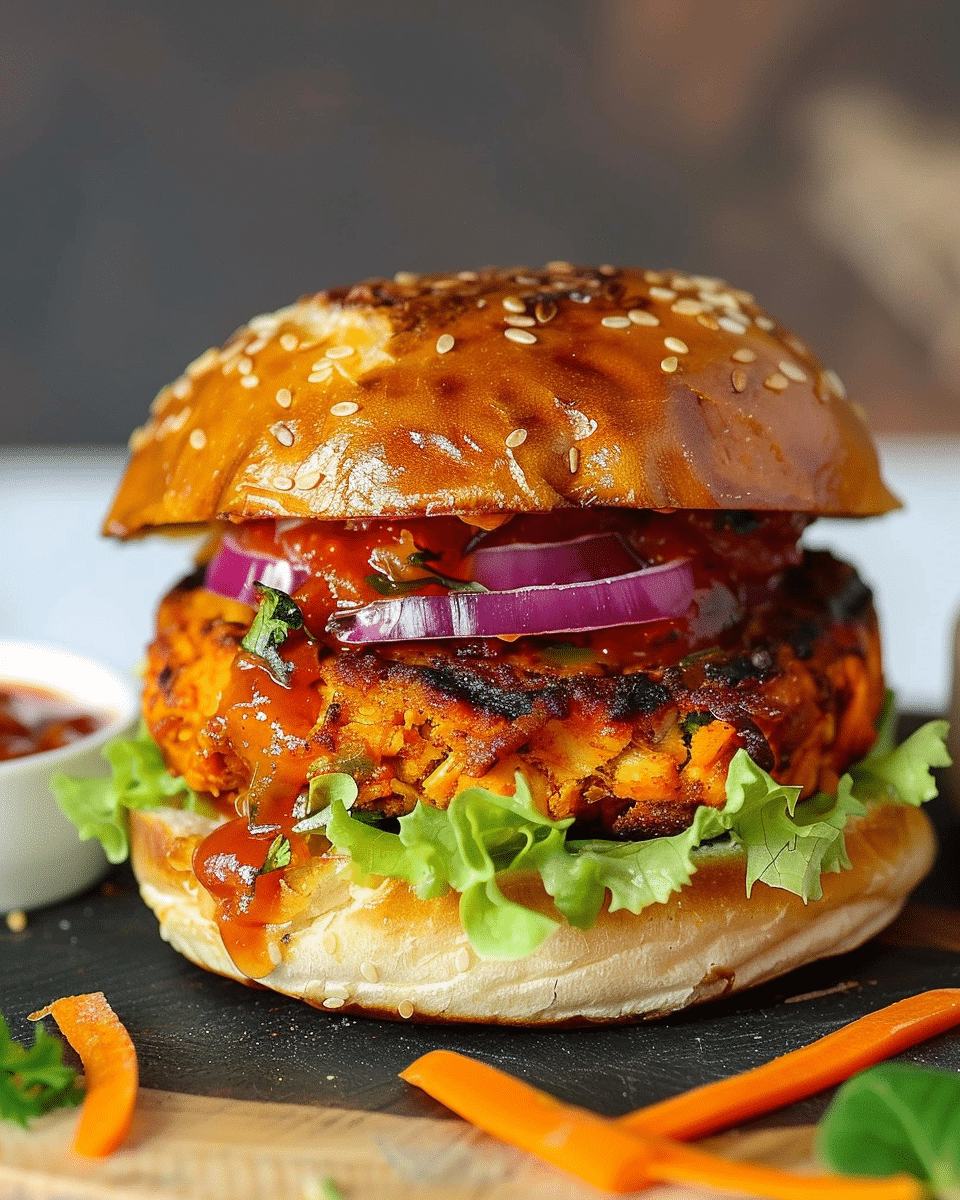 Tasty Chicken Tikka Burgers