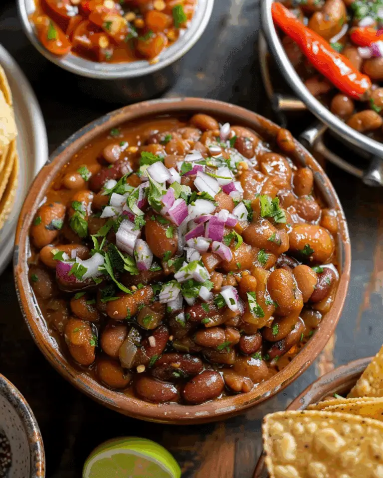 Smoked Drunken Beans (Borracho Beans)