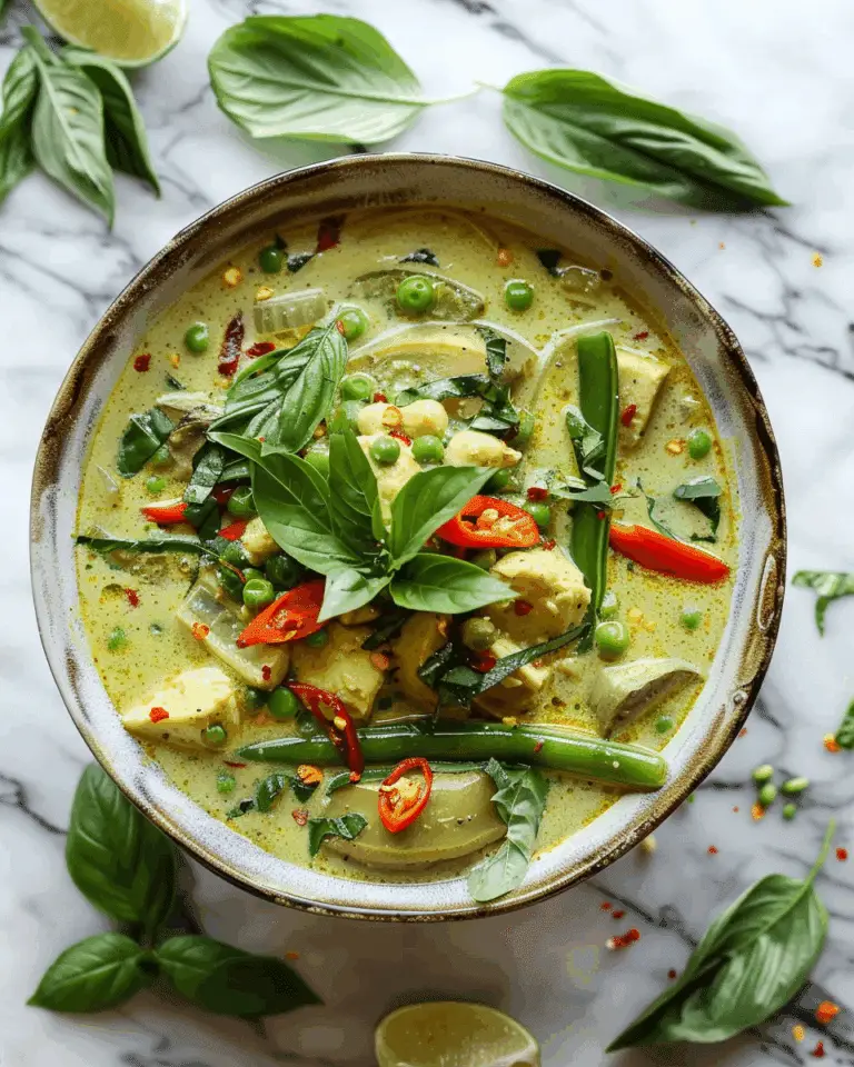 Vegetarian Thai Green Curry