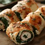 Wrapped Spinach Ricotta Chicken Rolls Recipe