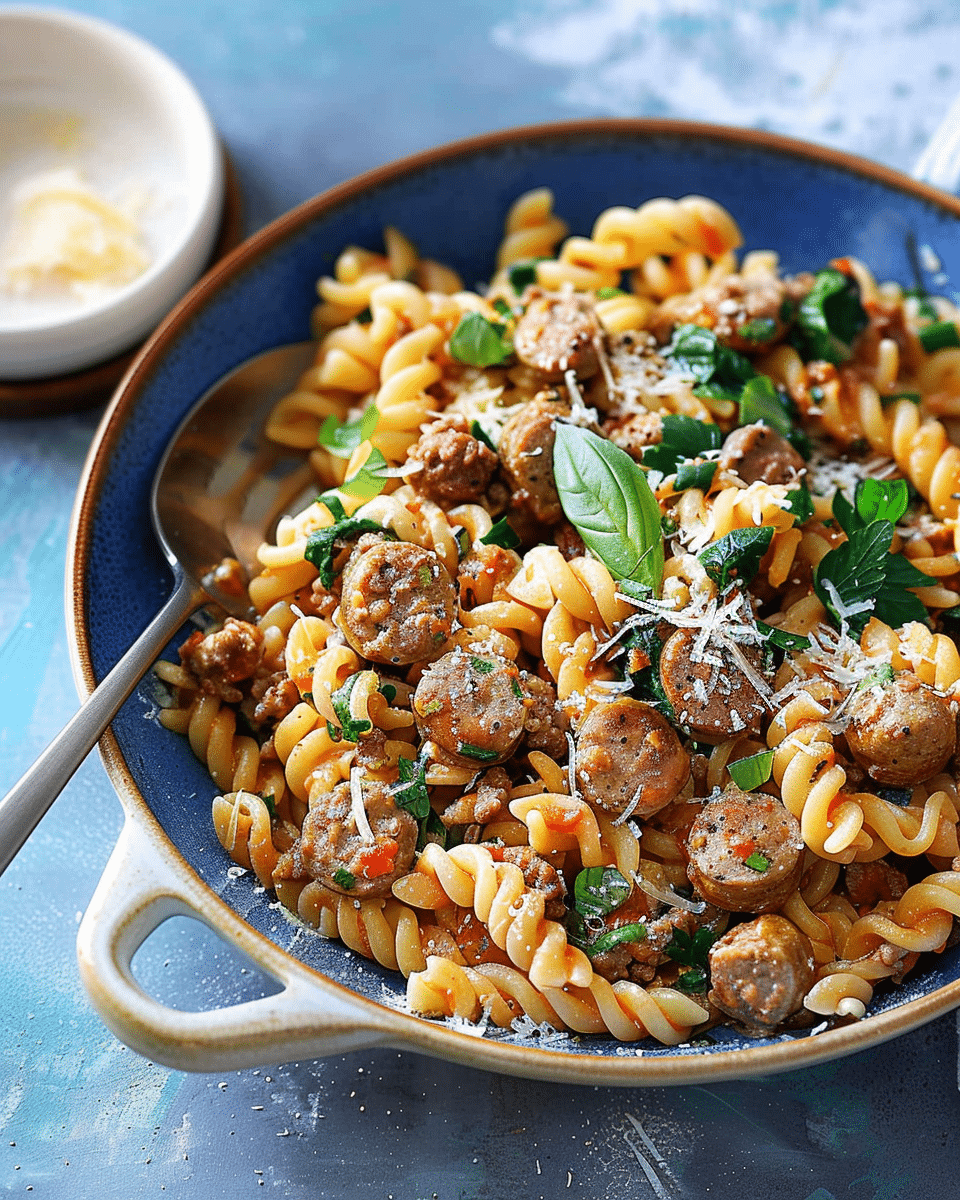 20-Minute Creamy Italian Sausage Pasta