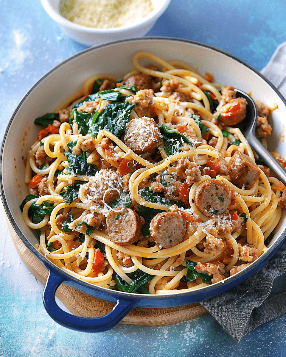 20-Minute Creamy Italian Sausage Pasta