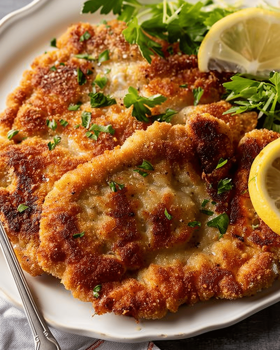 Authentic Veal Milanese (Cotolette alla Milanese)