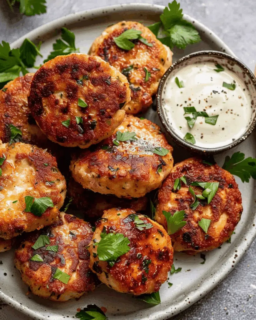 Chicken Rissoles