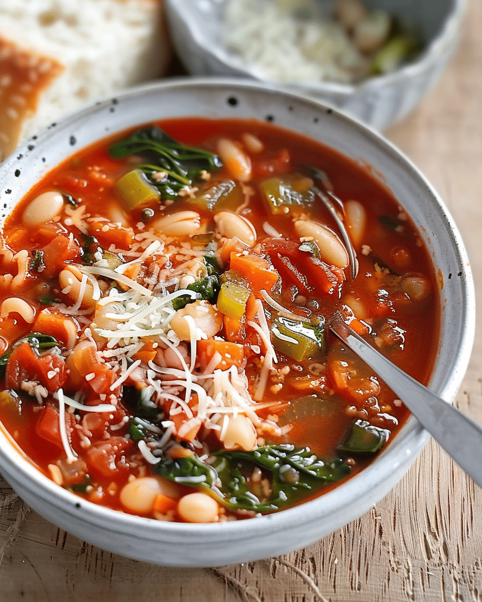 Comforting Chunky Minestrone