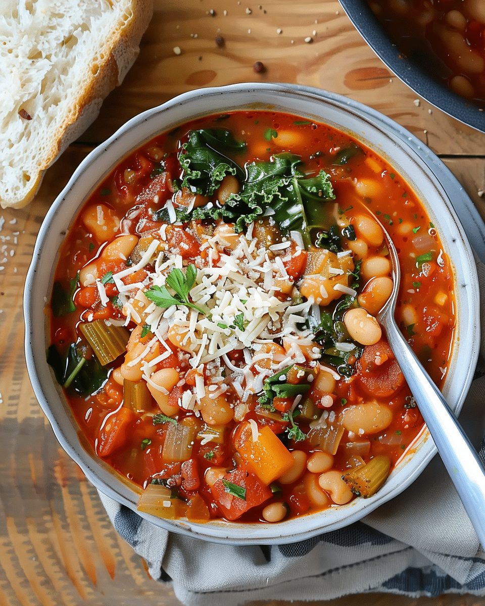 Comforting Chunky Minestrone