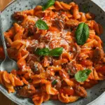 Creamy Tomato Sausage Pasta