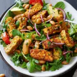 Crispy Tempeh and Bean Salad
