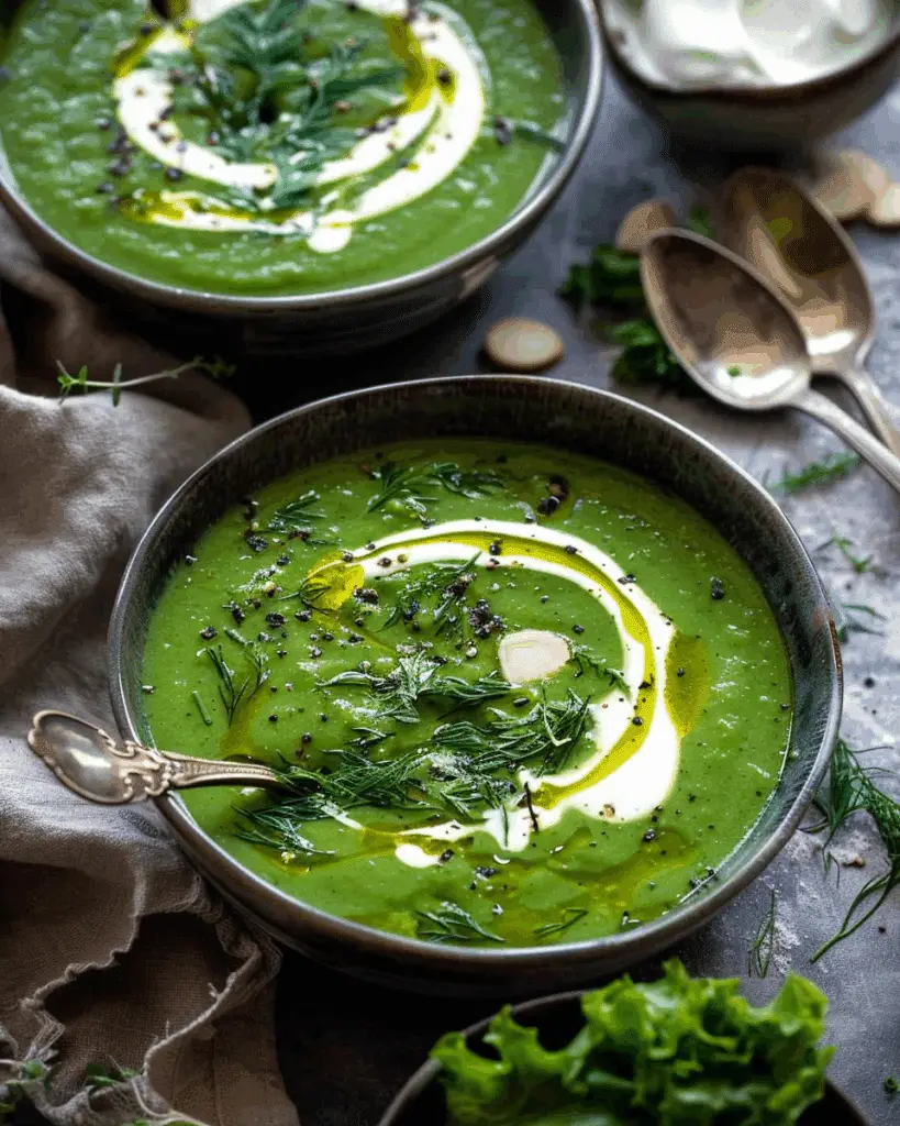 Immunity Boosting Green Goddess Soup