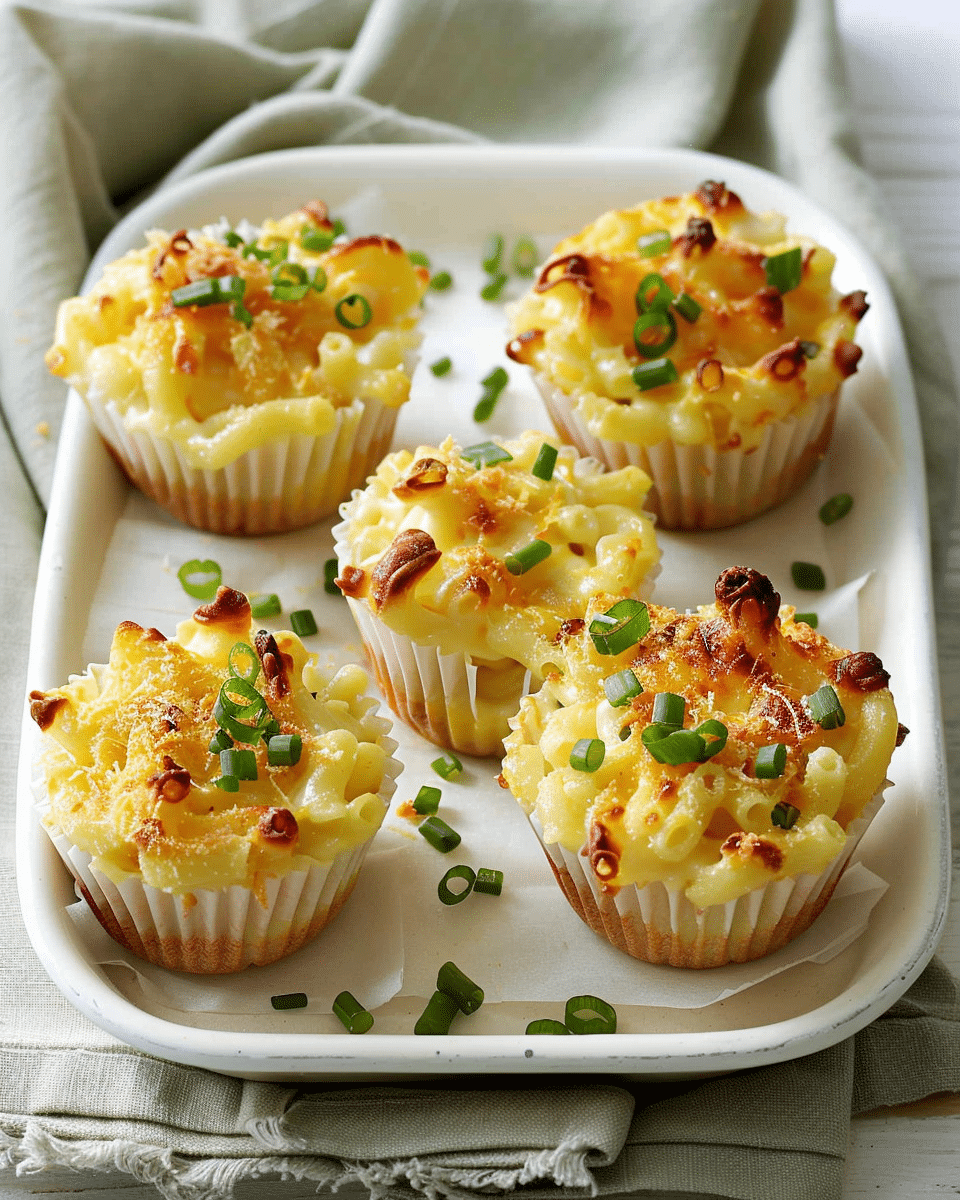 Muffin Pan Mac ‘n’ Cheese Cups