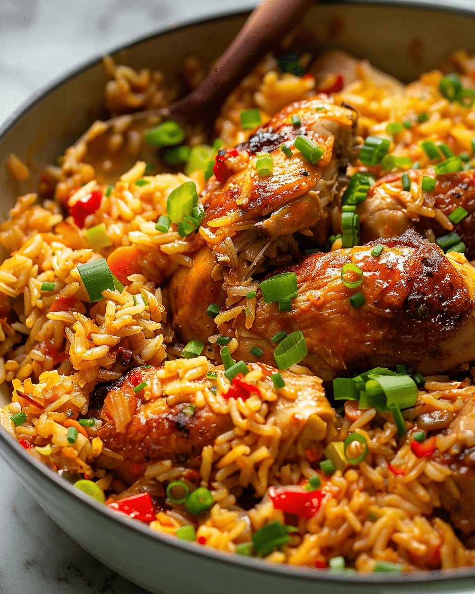 Nando’s Portuguese Chicken and Rice – One Pot Recipe