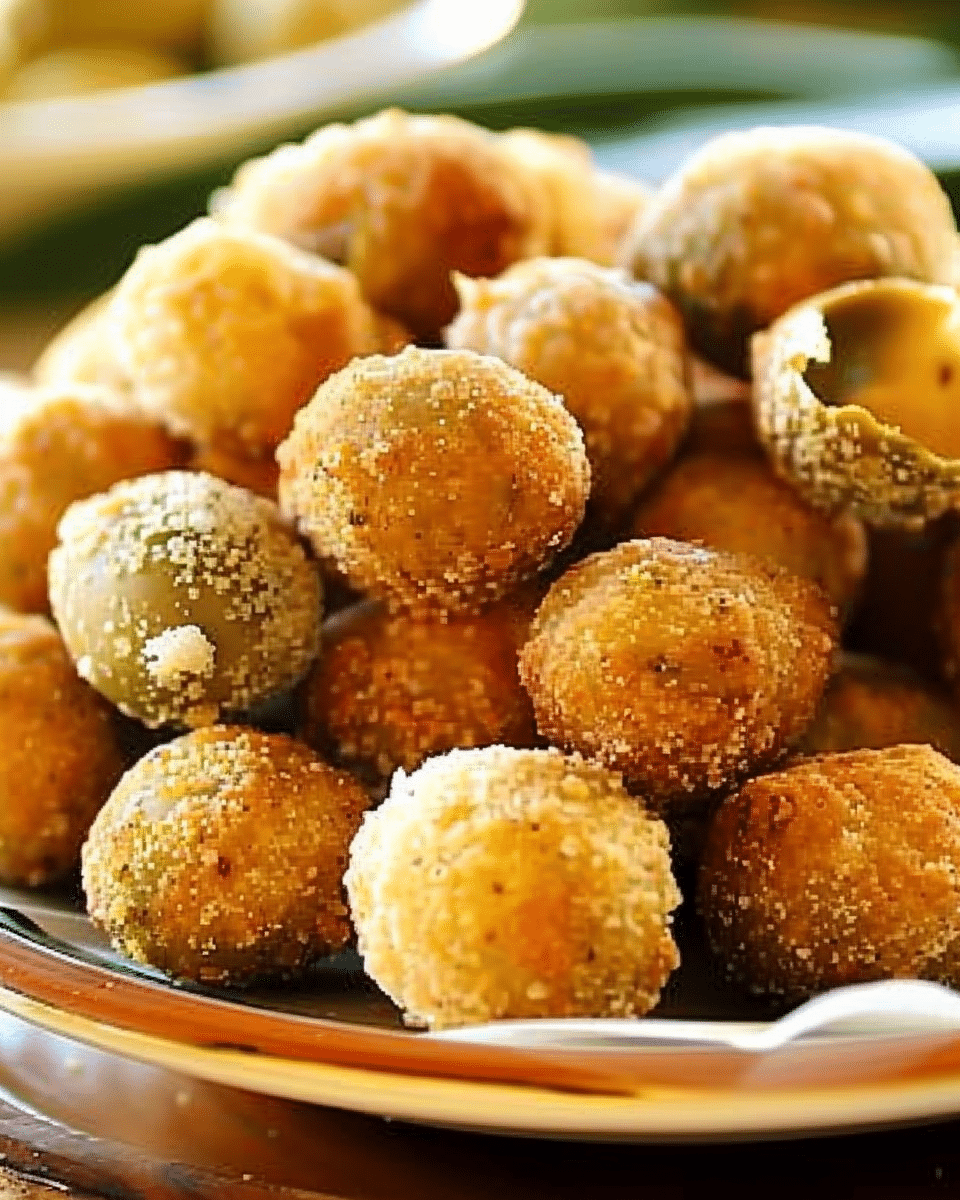 Olive alla Ascolana Recipe – Stuffed Fried Olives